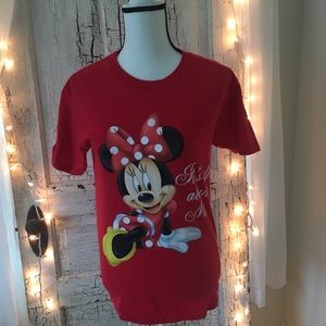 🍋disney | Minnie Mouse “it’s all about me” tee